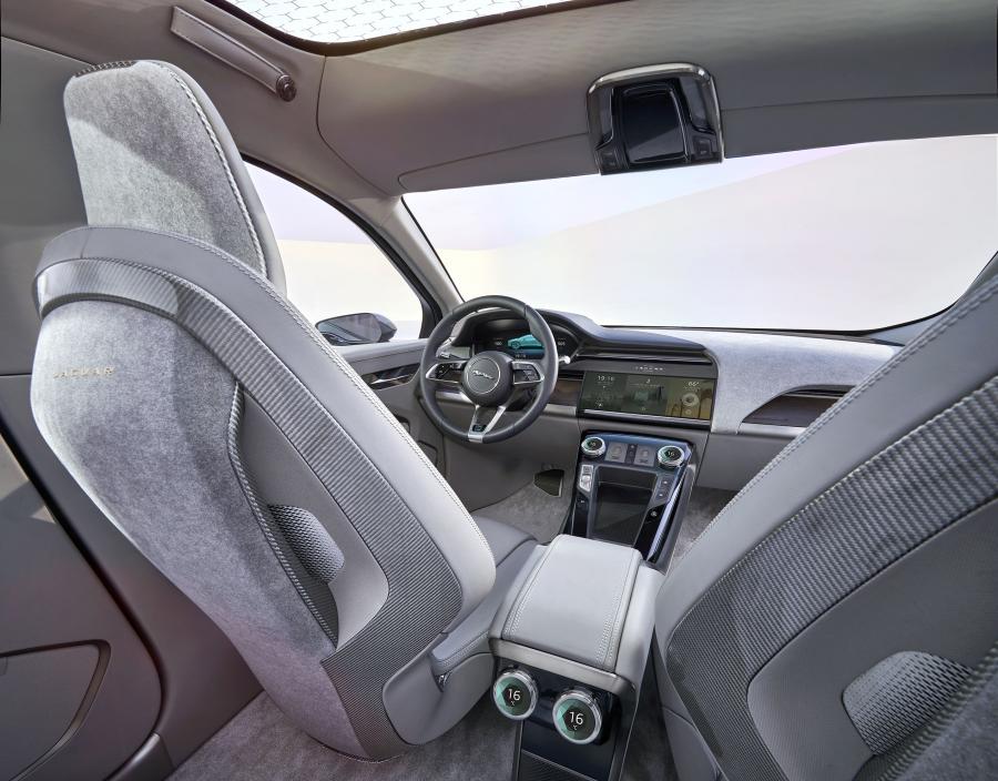 Интерьер Jaguar I-Pace Concept 2016 года  (фото 43 из 91)